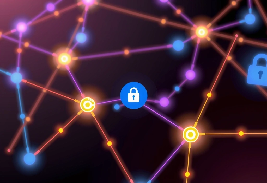 Abstract representation of data flow and privacy settings